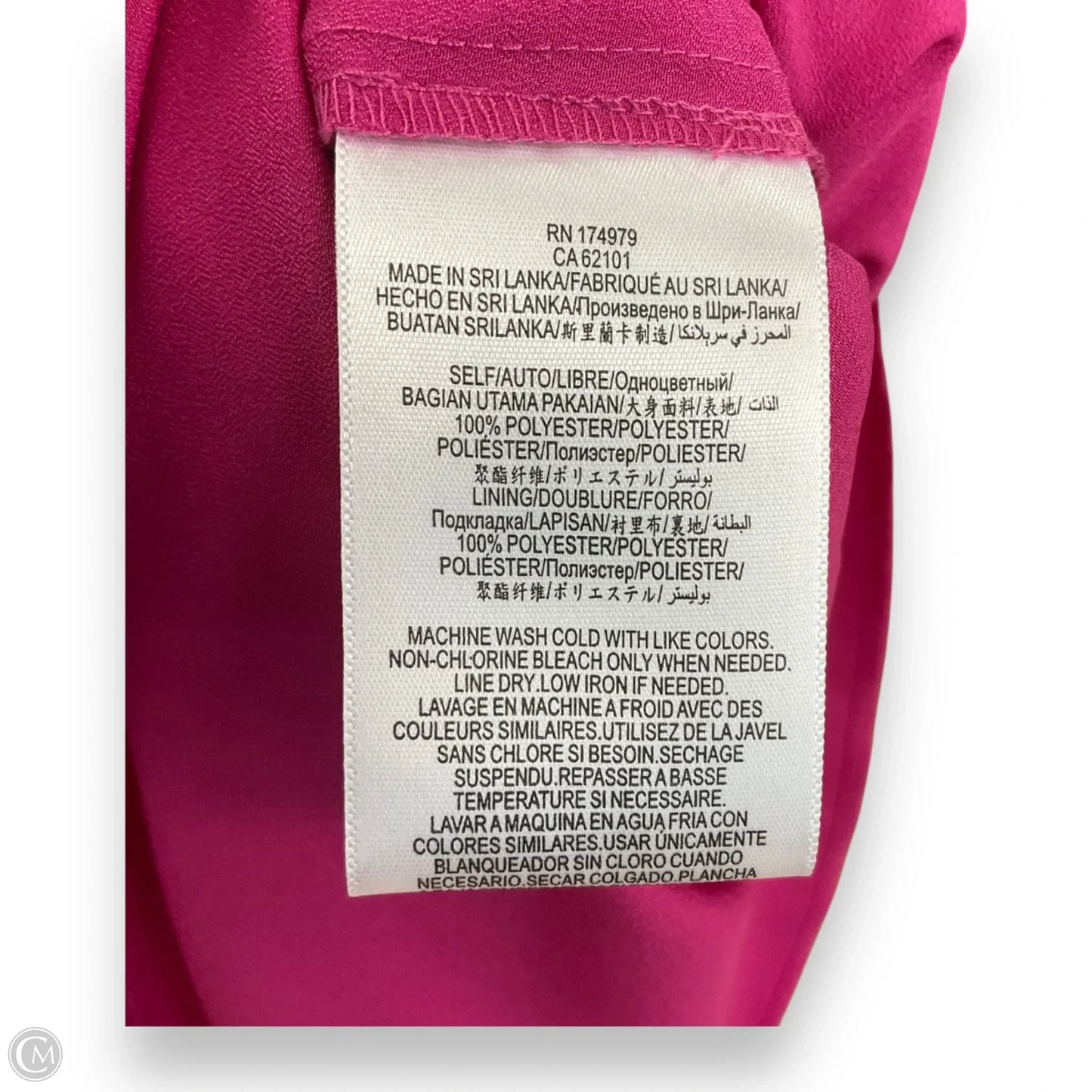 Dress Casual Maxi By Bcbg In Pink, Size: M