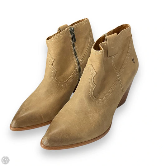 Boots Designer By Frye In Beige, Size: 8