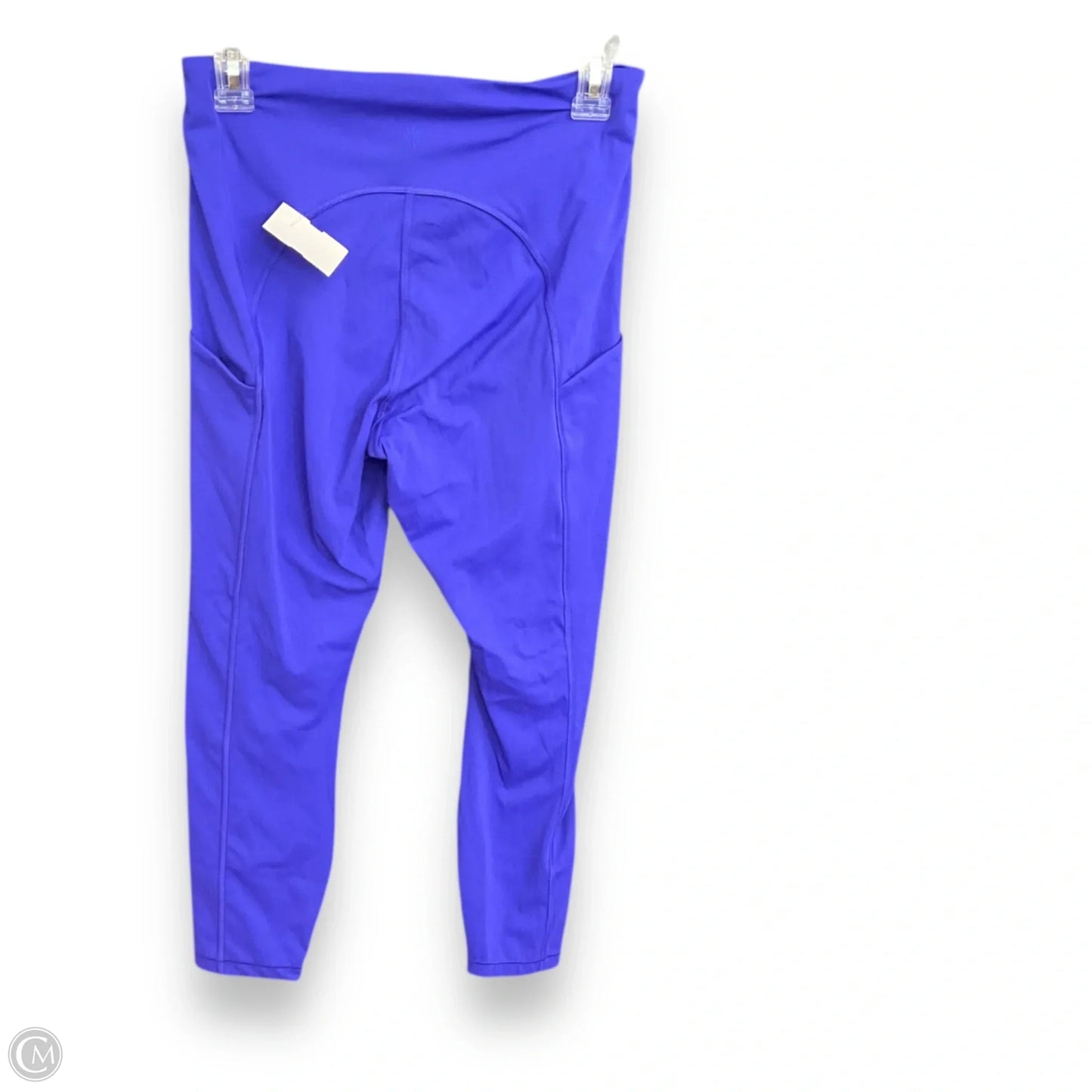 Athletic Leggings By Athleta In Blue, Size: M