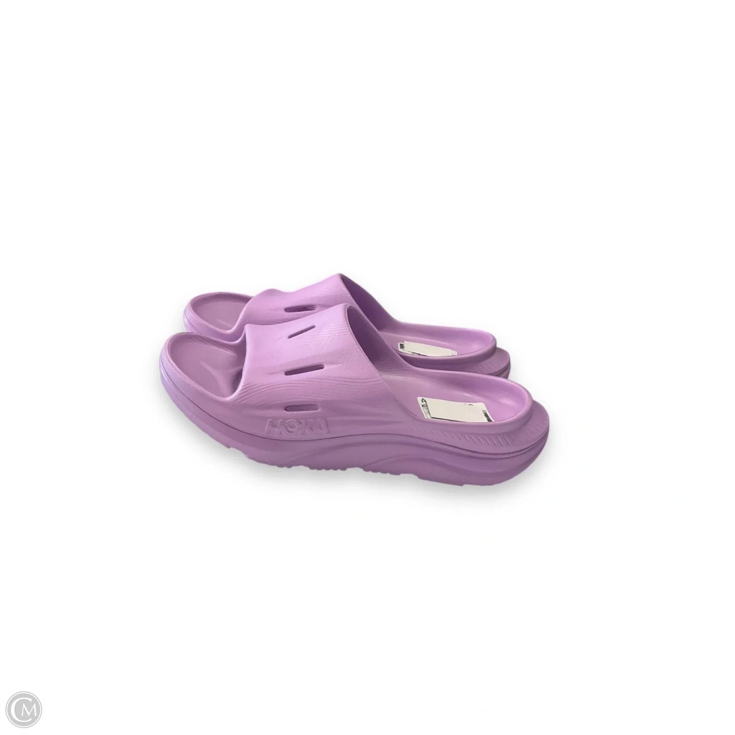 Sandals Flats By Hoka In Purple, Size: 11