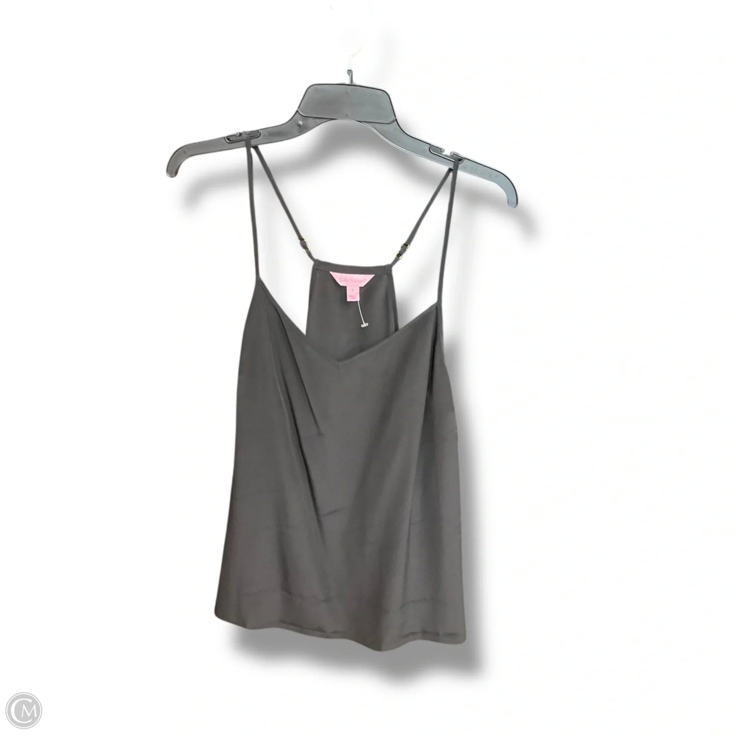 Top Sleeveless Designer By Lilly Pulitzer In Black, Size: L