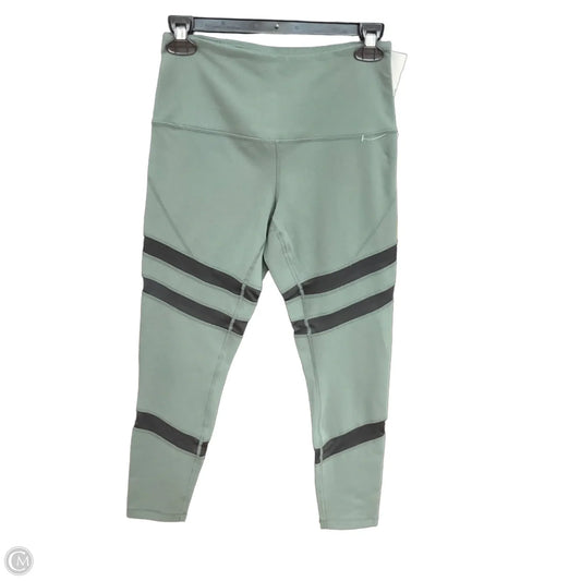 Athletic Leggings By Zella In Green, Size: S