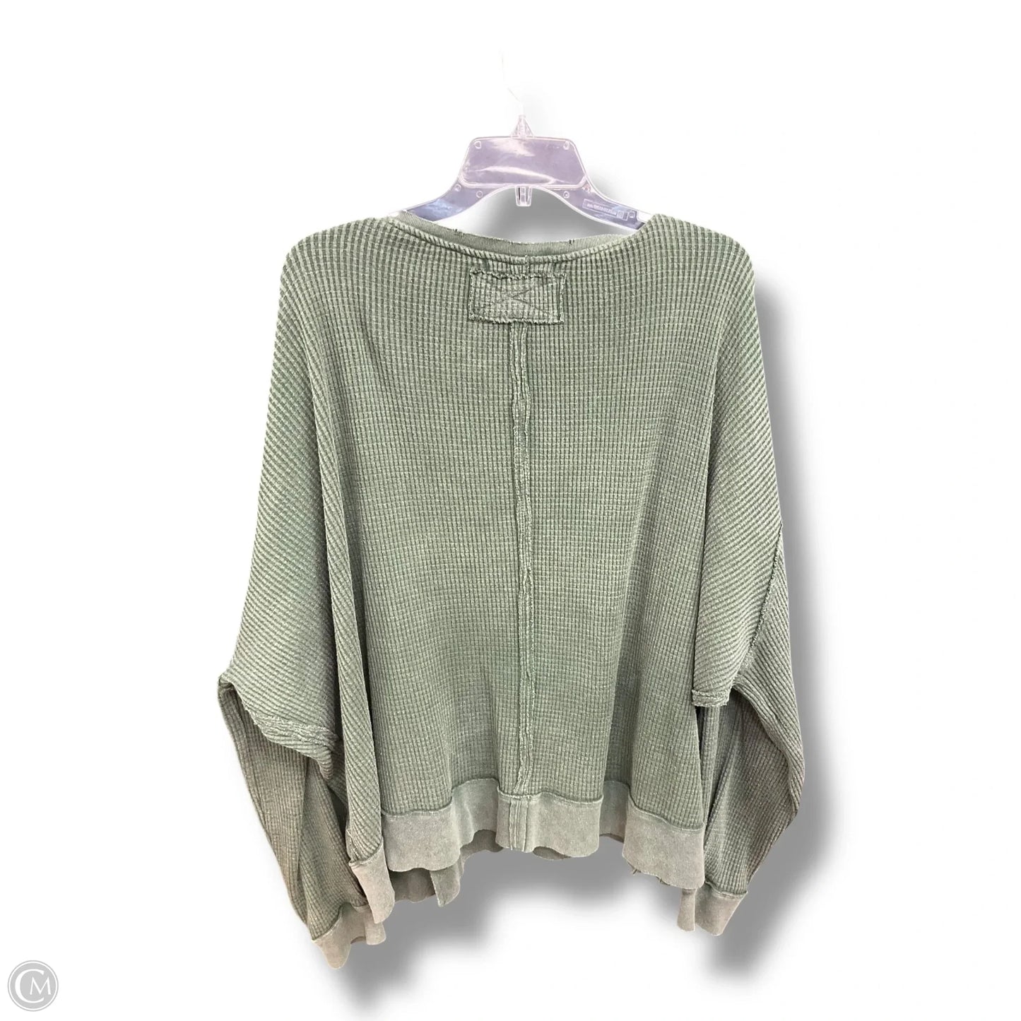 Top Long Sleeve By We The Free In Green, Size: M