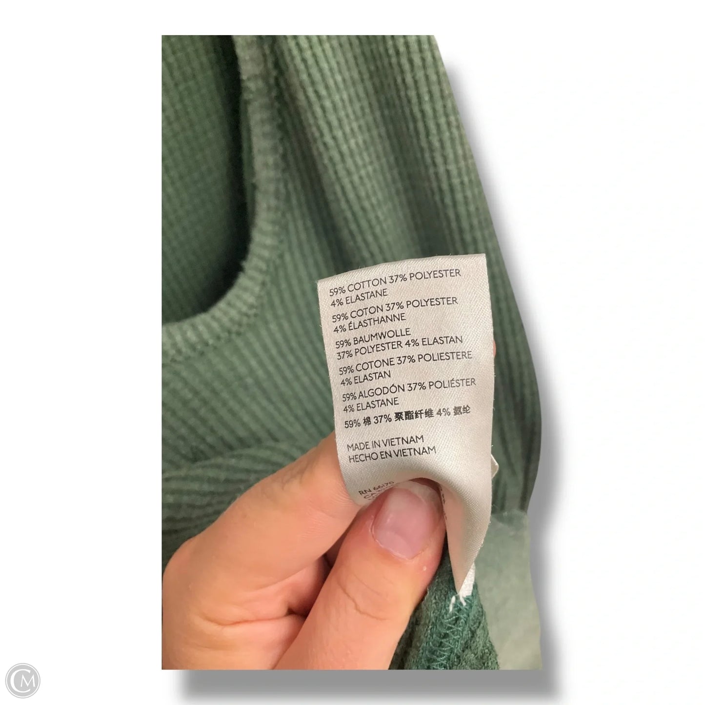 Top Long Sleeve By We The Free In Green, Size: M