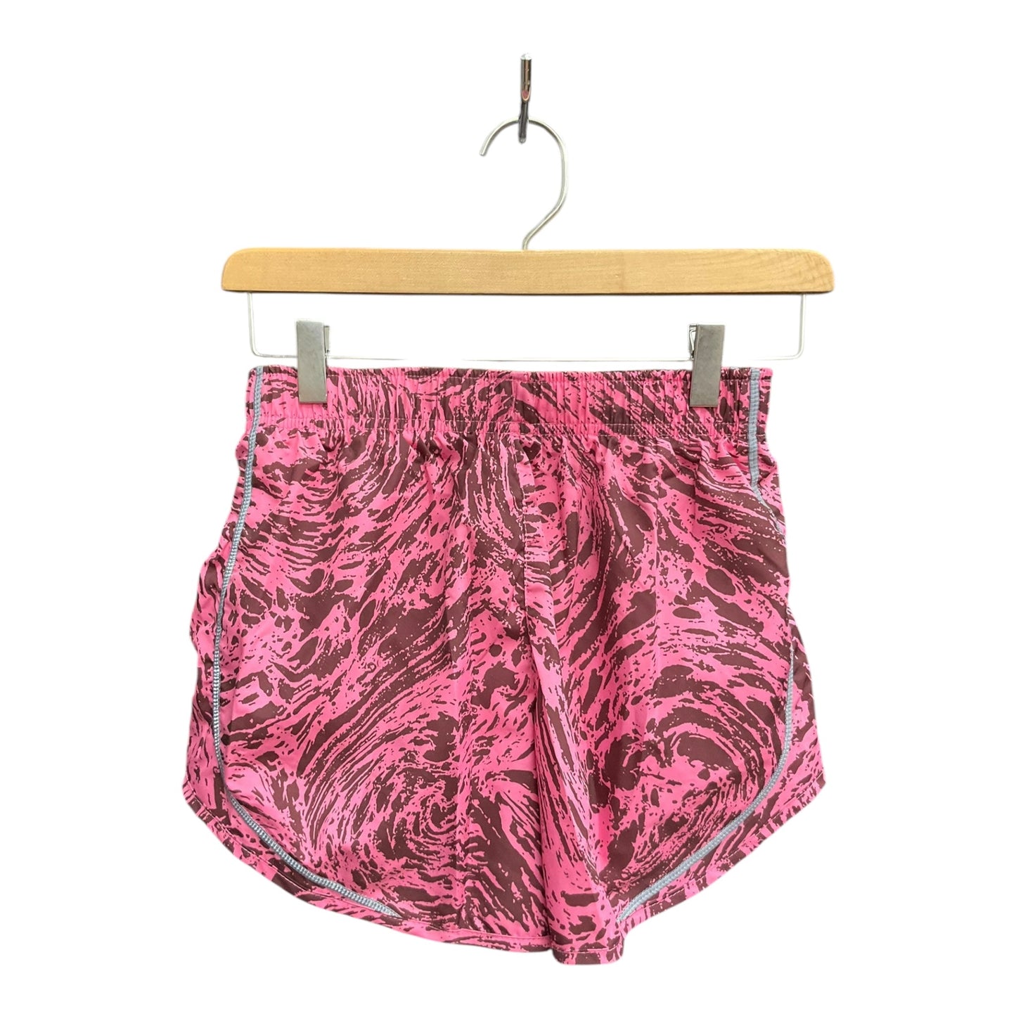 Athletic Shorts By Nike Apparel In Brown & Pink, Size: Xs