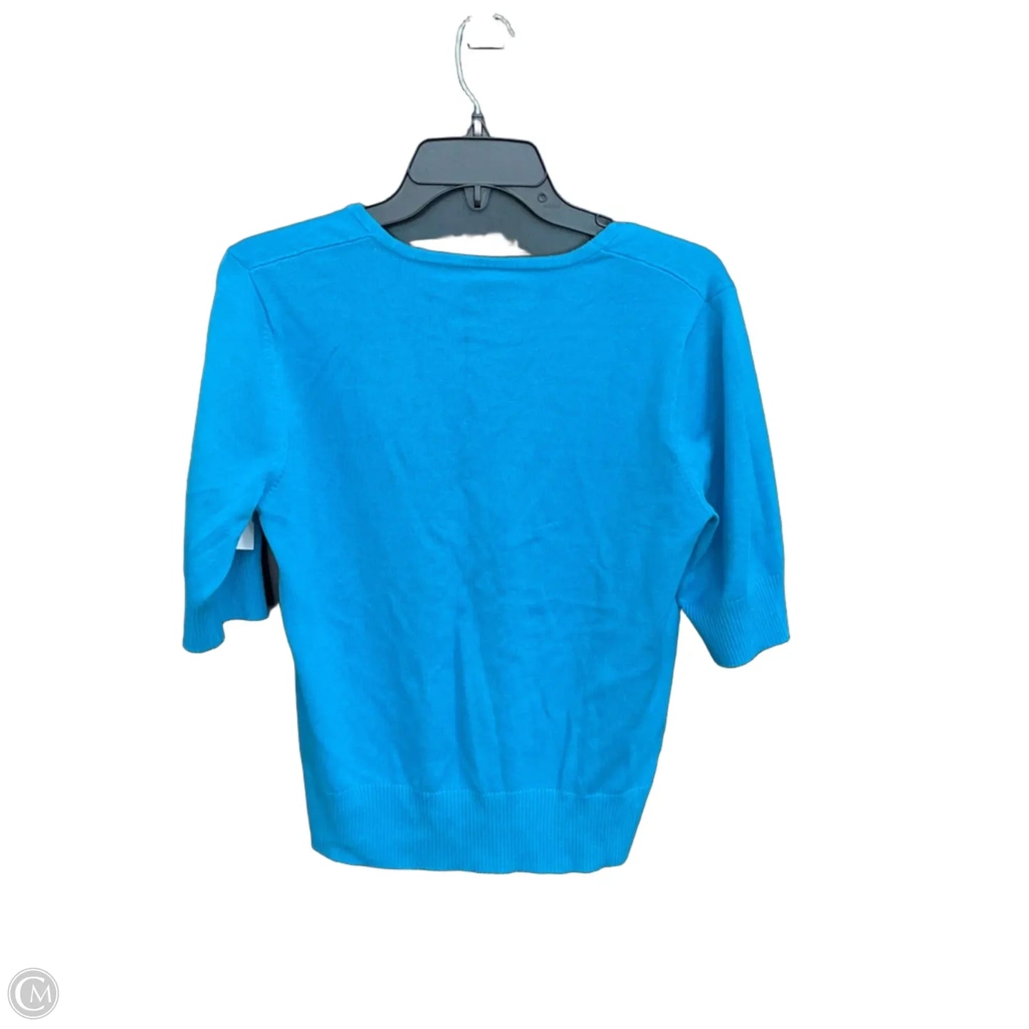 Cardigan By Ann Taylor In Blue, Size: L