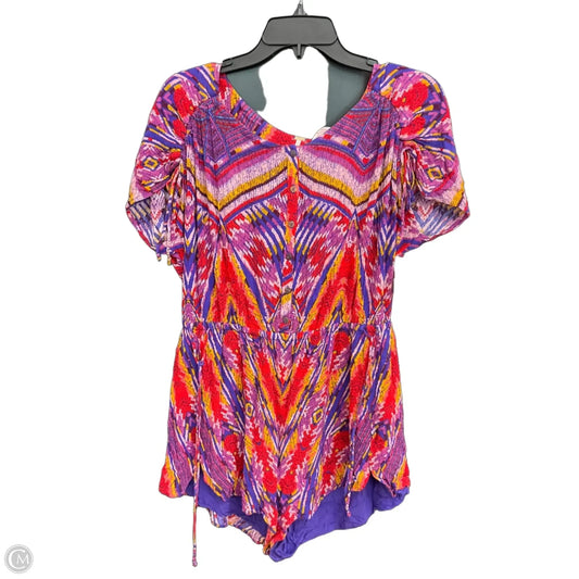 Romper By Free People In Multi-colored, Size: M