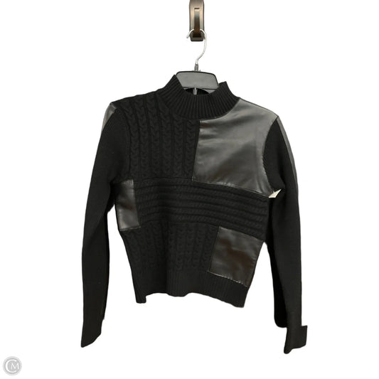 Top Long Sleeve By Anthropologie In Black, Size: S