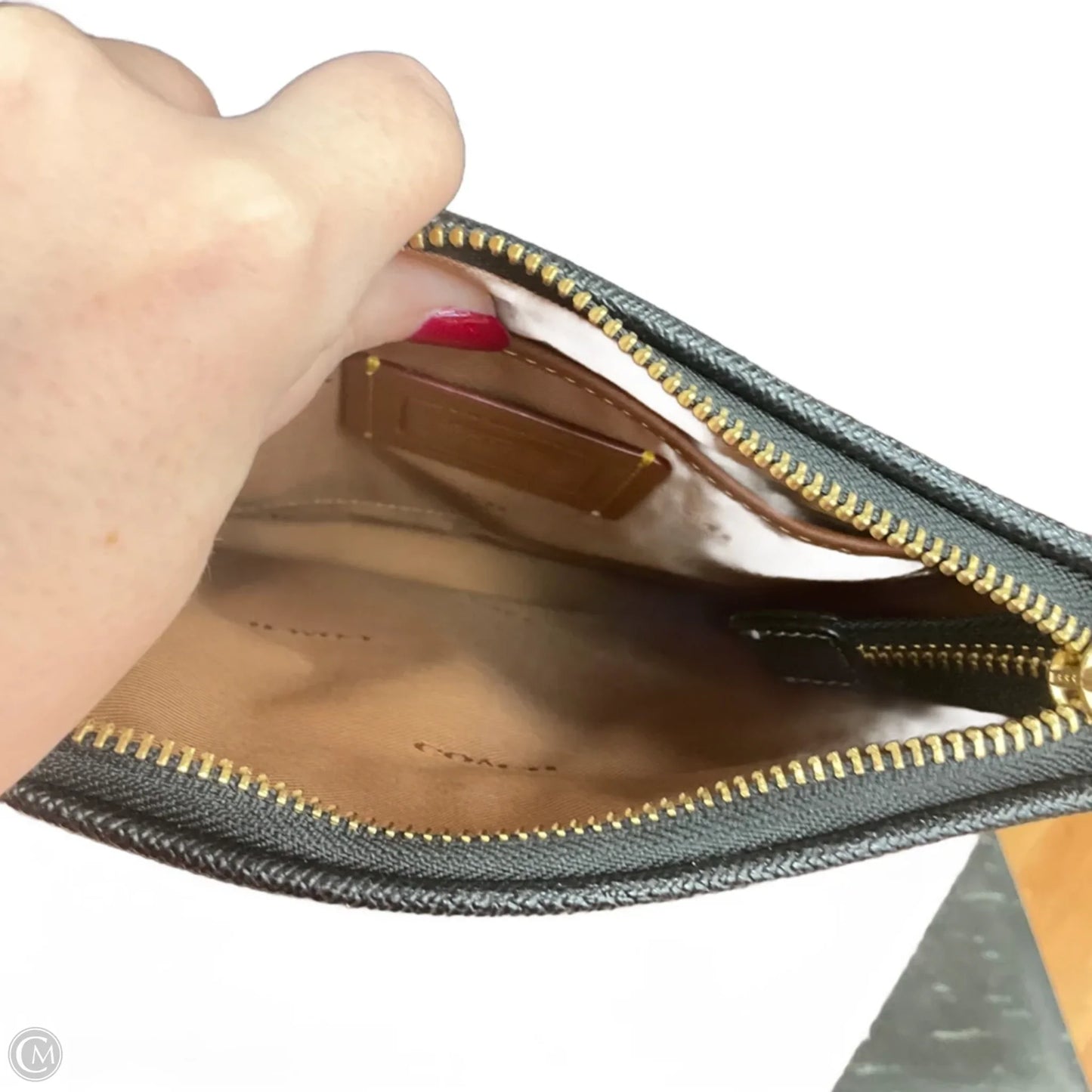 Crossbody Designer By Coach, Size: Small