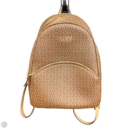 Backpack By Guess, Size: Medium
