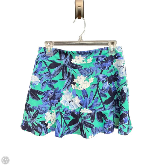 Athletic Skort By Tommy Bahama In Tropical Print, Size: M