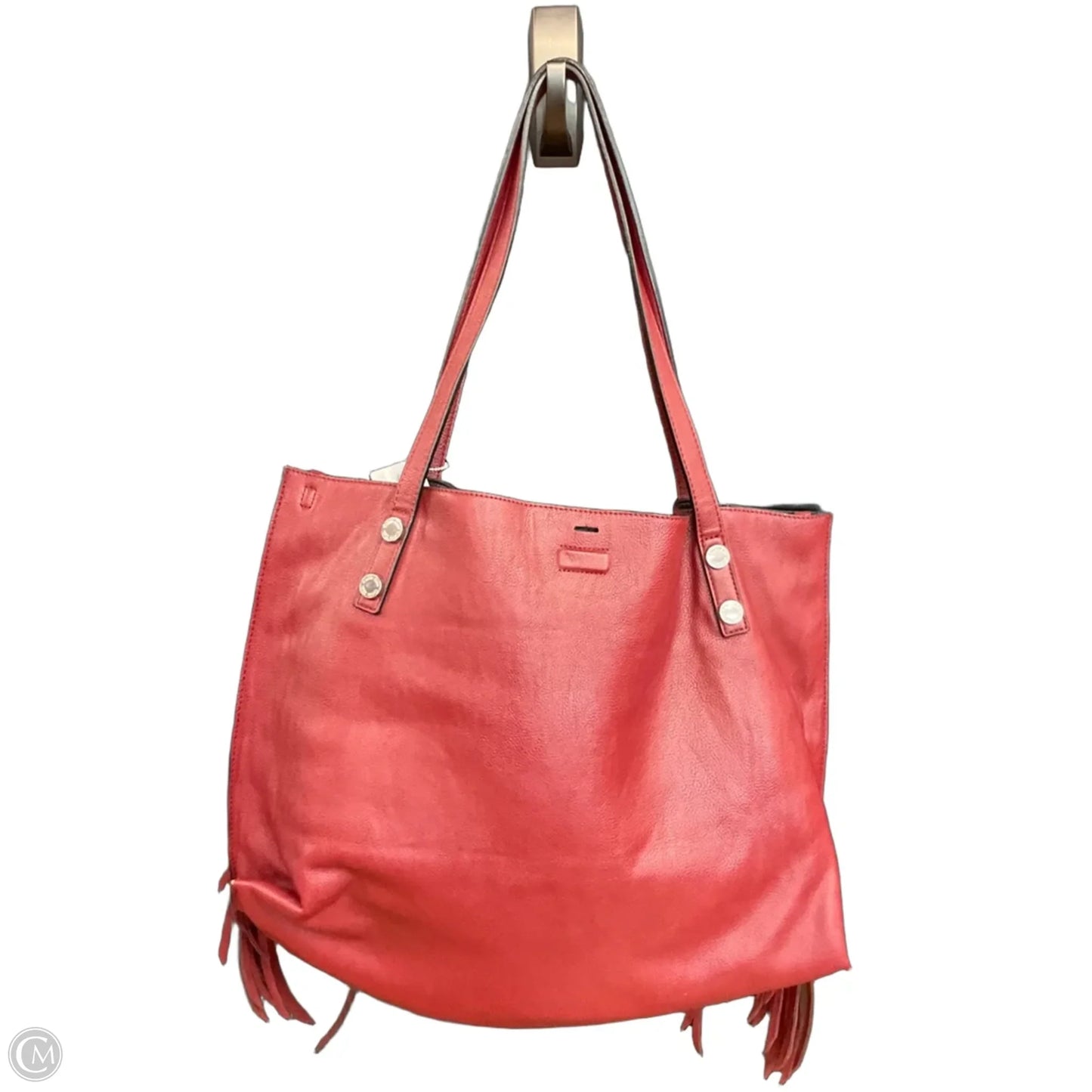 Tote Leather By Calvin Klein, Size: Medium