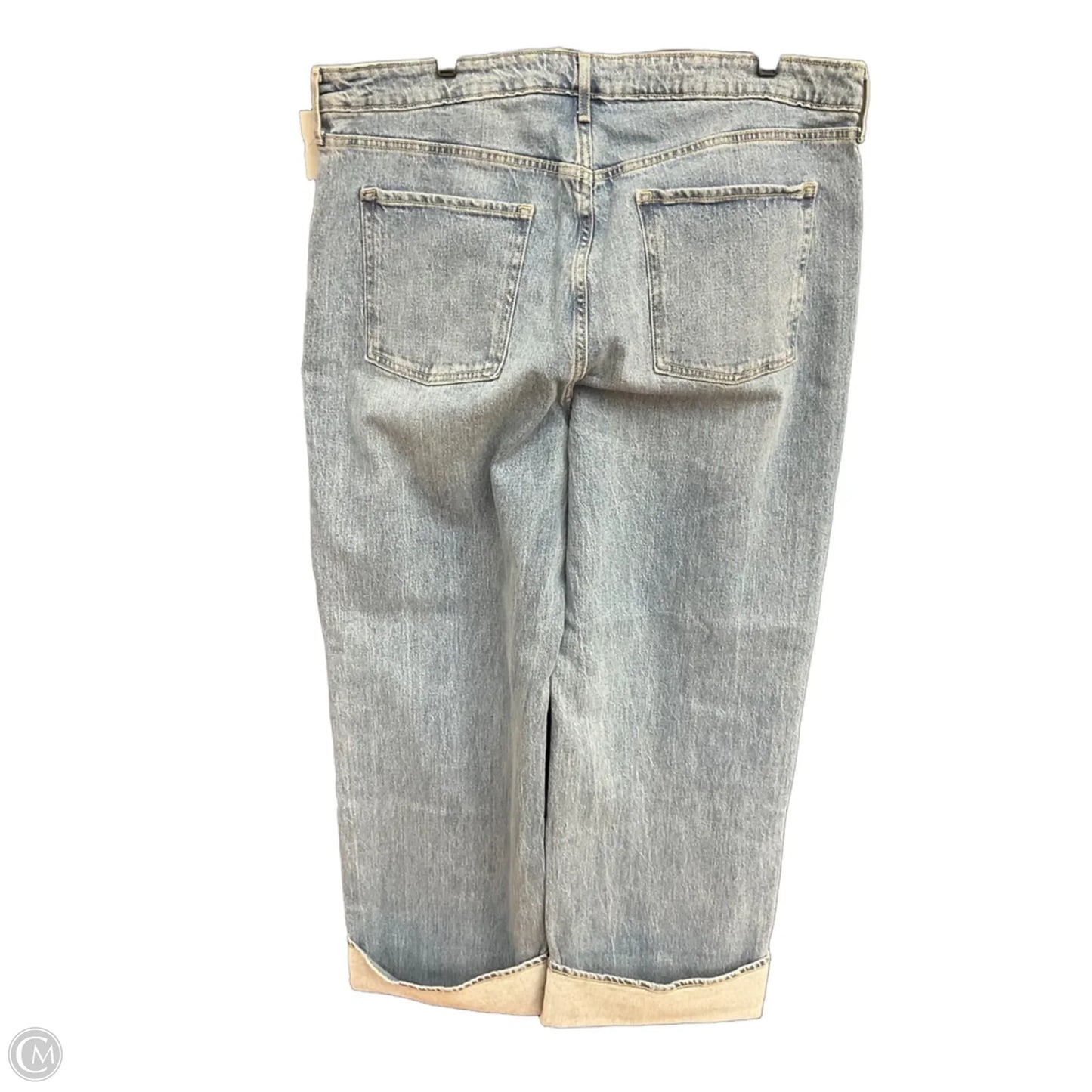 Jeans Wide Leg By Old Navy In Blue Denim, Size: 18