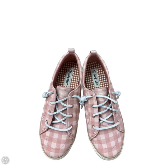 Shoes Sneakers By Sperry In Pink, Size: 10