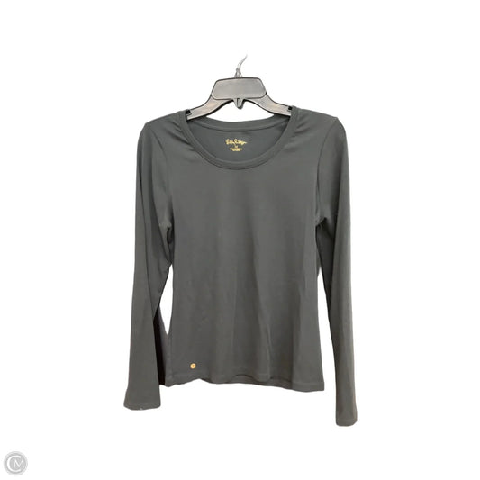 Top Long Sleeve Designer By Lilly Pulitzer In Black, Size: M