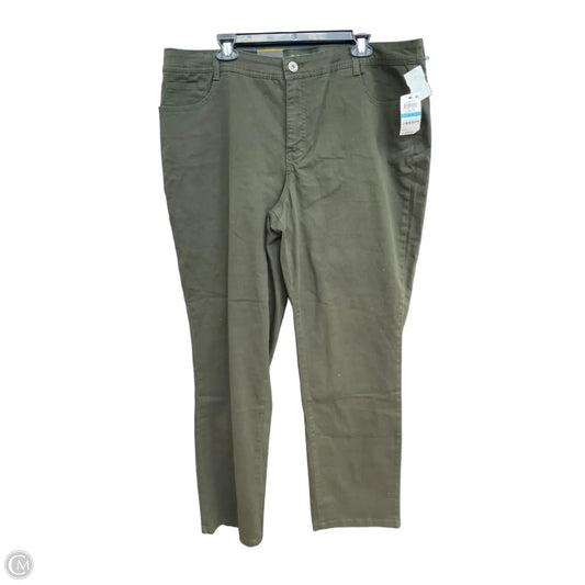 Pants Other By Style And Company In Green, Size: 20