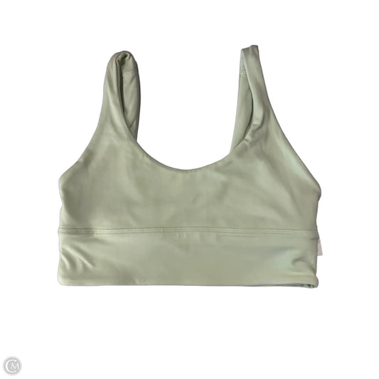 Athletic Bra By Lululemon In Green, Size: 6