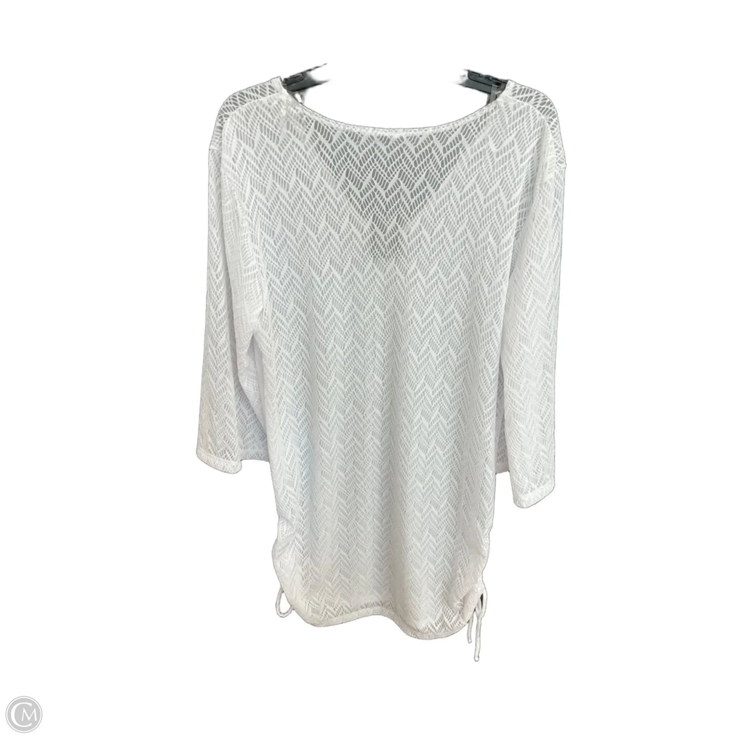 Swimwear Cover-up By Cmc In White, Size: Xl