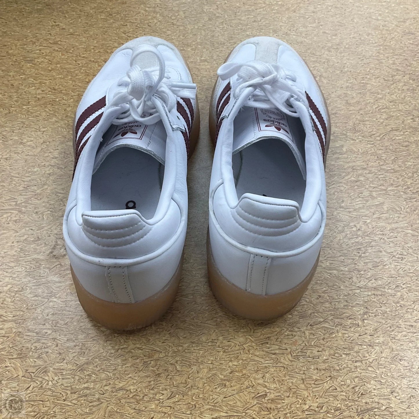 Shoes Athletic By Adidas In White, Size: 9.5