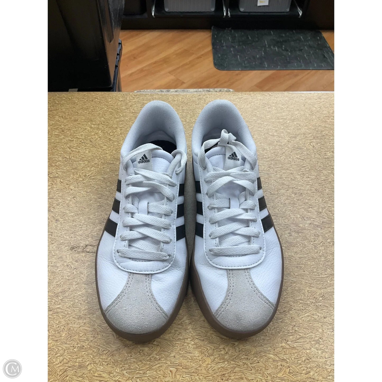 Shoes Athletic By Adidas In White, Size: 7