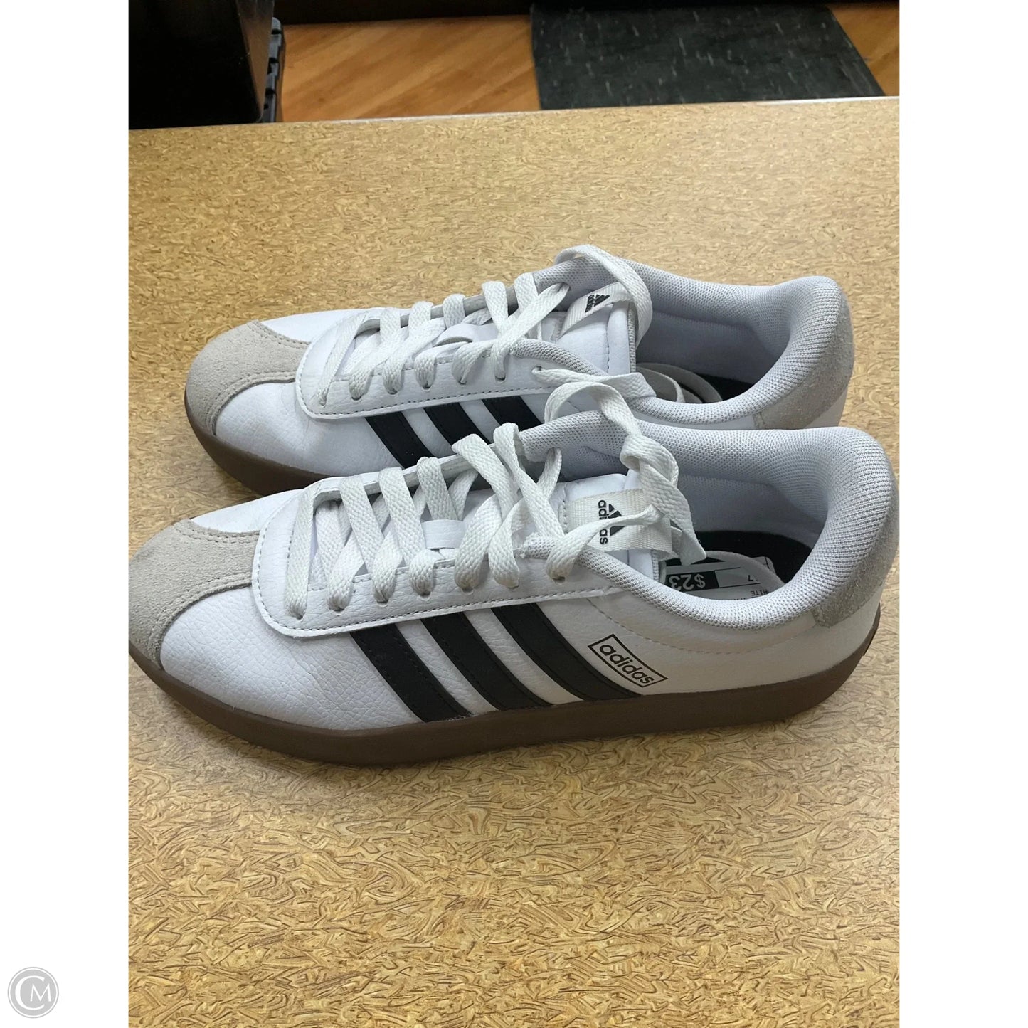 Shoes Athletic By Adidas In White, Size: 7
