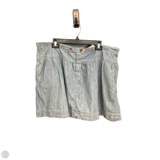 Skirt Maxi By Gap In Blue, Size: Xl