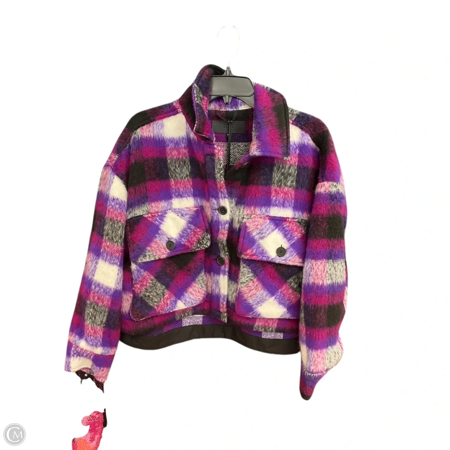 Jacket Fleece By Blanknyc In Purple, Size: Xs