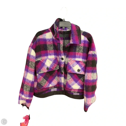 Jacket Fleece By Blanknyc In Purple, Size: Xs