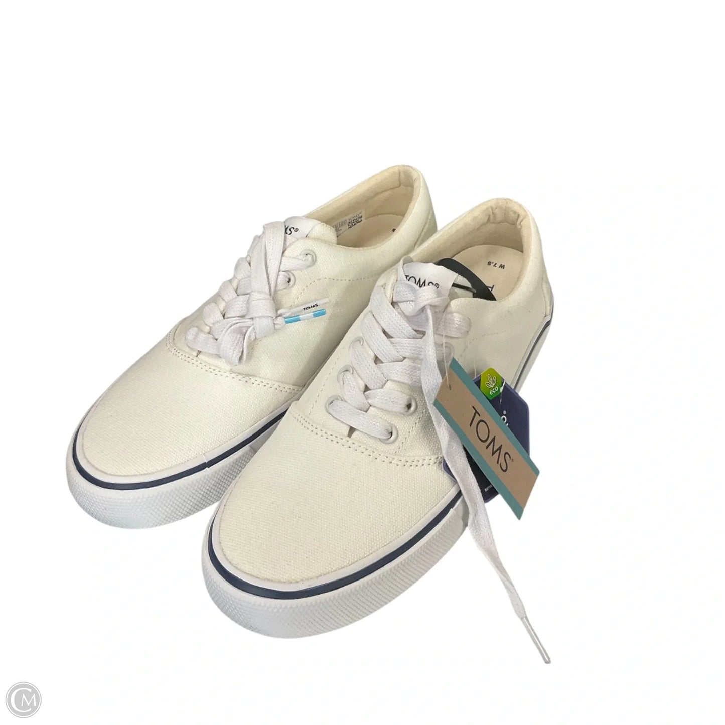 Shoes Sneakers By Toms In White, Size: 7.5