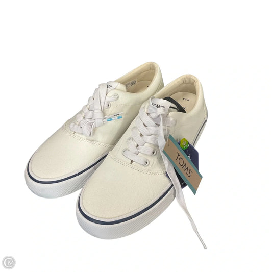 Shoes Sneakers By Toms In White, Size: 7.5