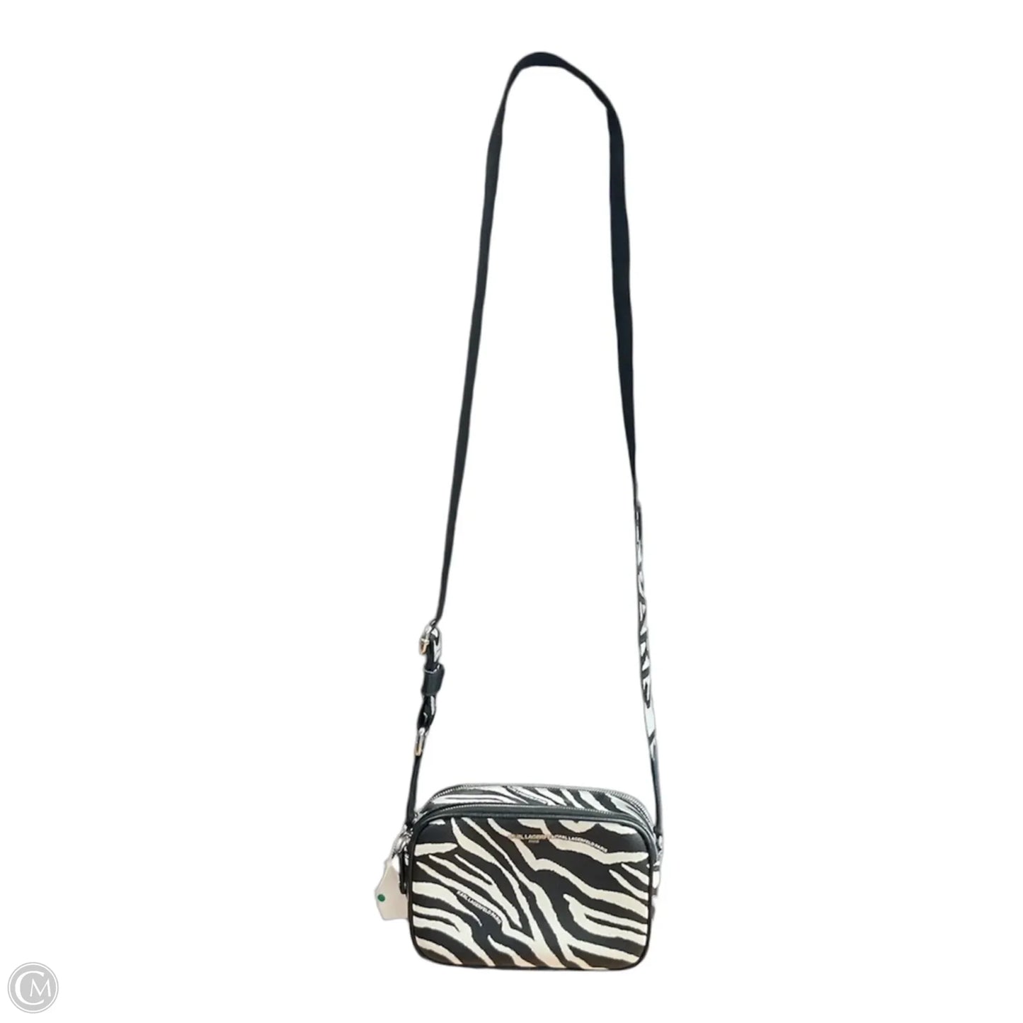 Crossbody Designer By Karl Lagerfeld, Size: Medium