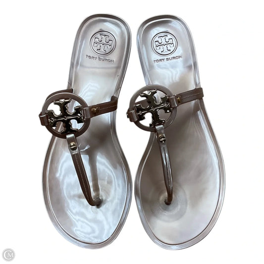 Sandals Designer By Tory Burch In Rose Gold, Size: 6
