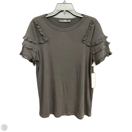 Top Short Sleeve By Doe & Rae In Black, Size: M