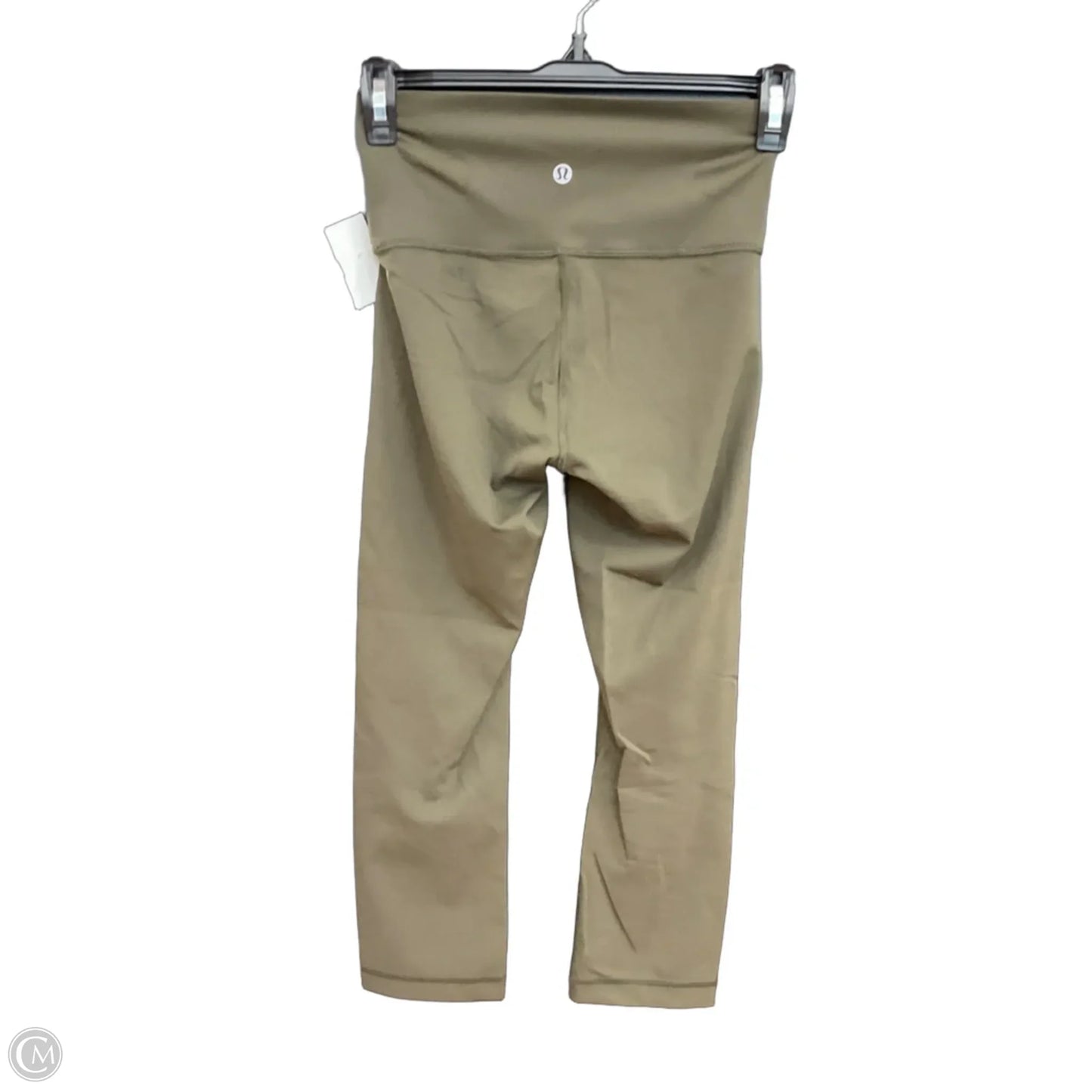 Athletic Capris By Lululemon In Green, Size: Xs