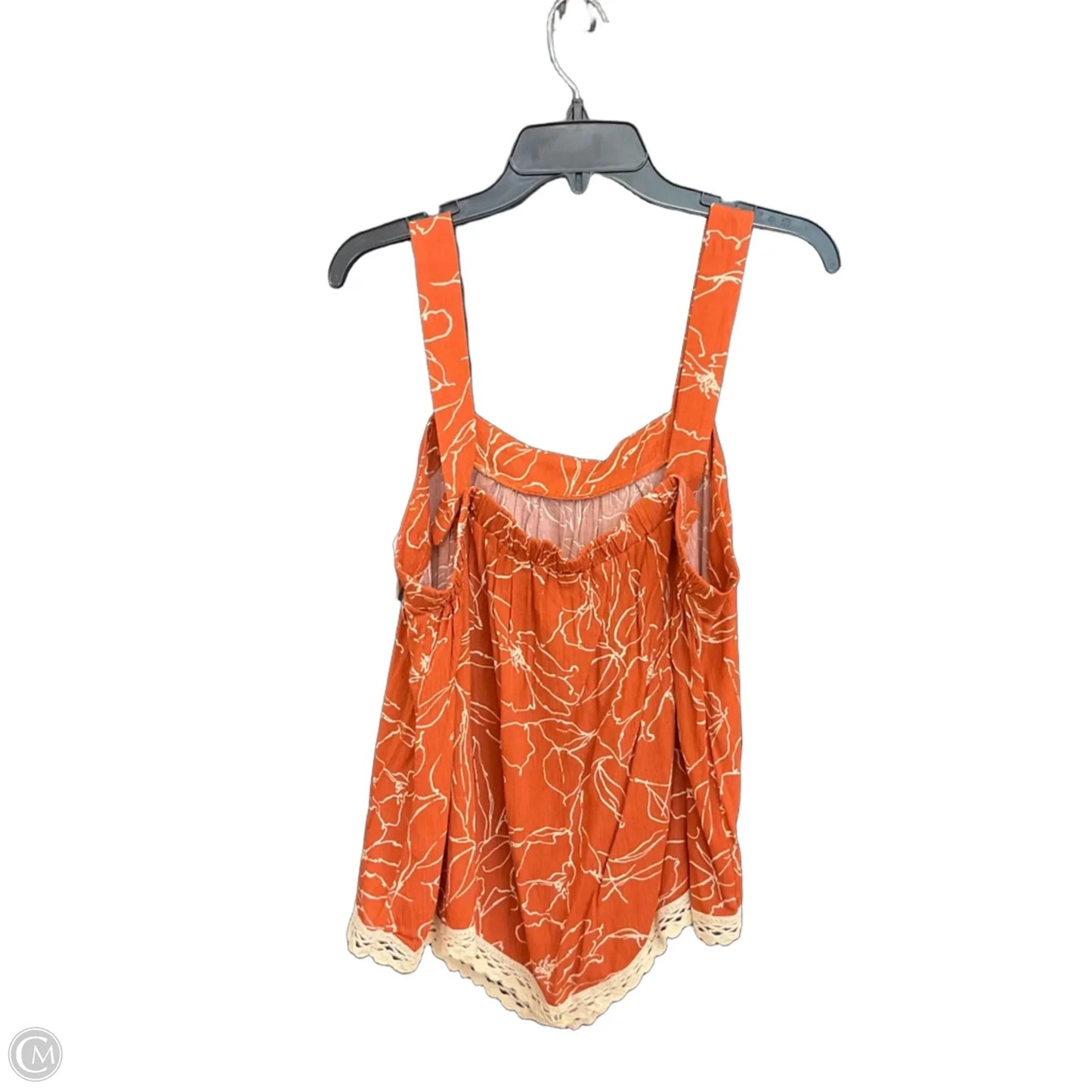 Top Sleeveless By Maurices In Orange, Size: Xxl