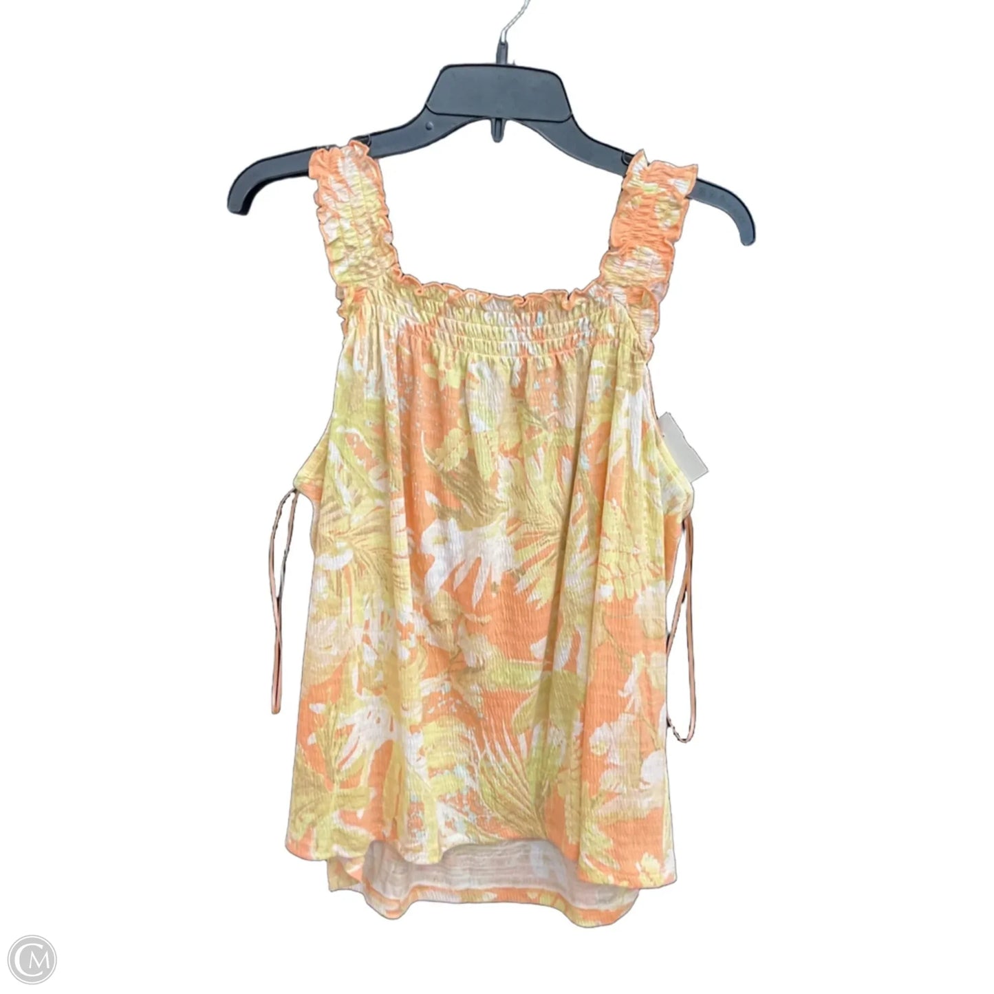 Top Sleeveless By Lc Lauren Conrad In Yellow, Size: Xl