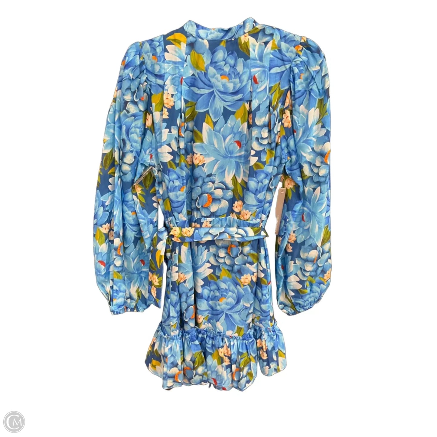 Dress Casual Short By Farm Rio In Floral Print, Size: M