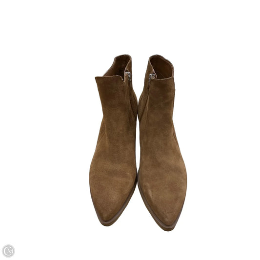 Boots Ankle Flats By Dolce Vita In Brown, Size: 8