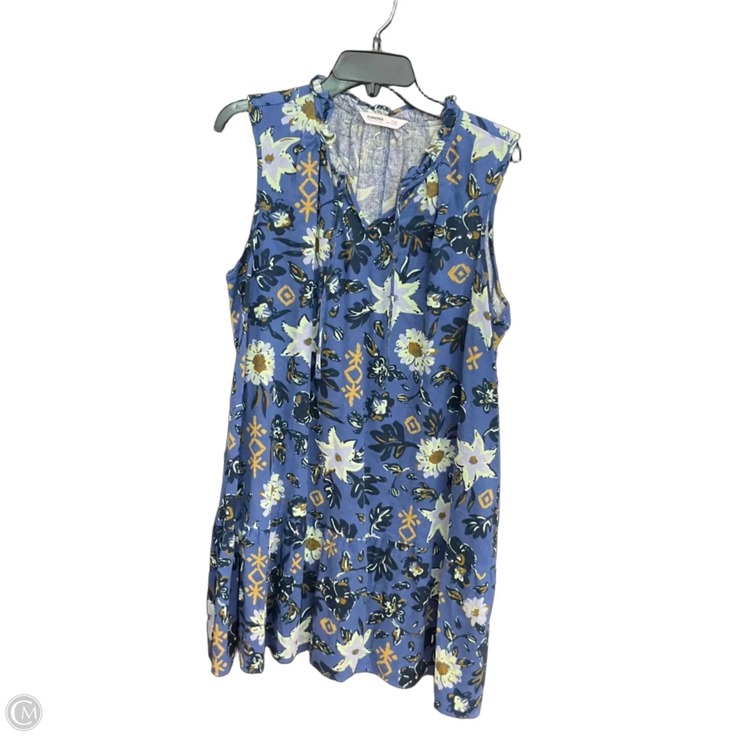 Dress Casual Short By Sonoma In Blue, Size: Xxl