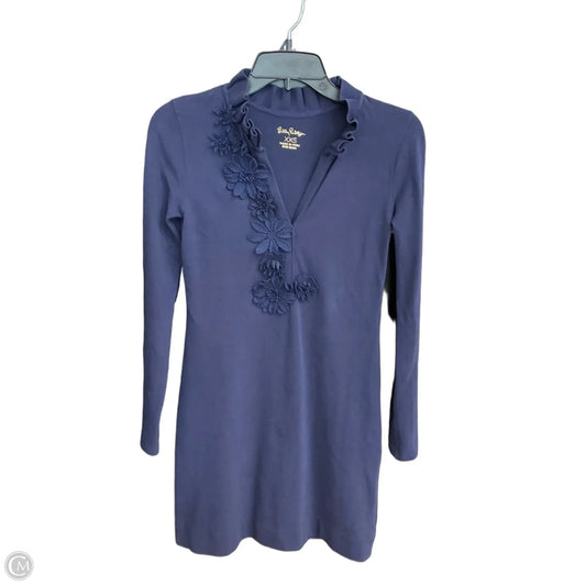 Dress Designer By Lilly Pulitzer In Navy, Size: Xxs