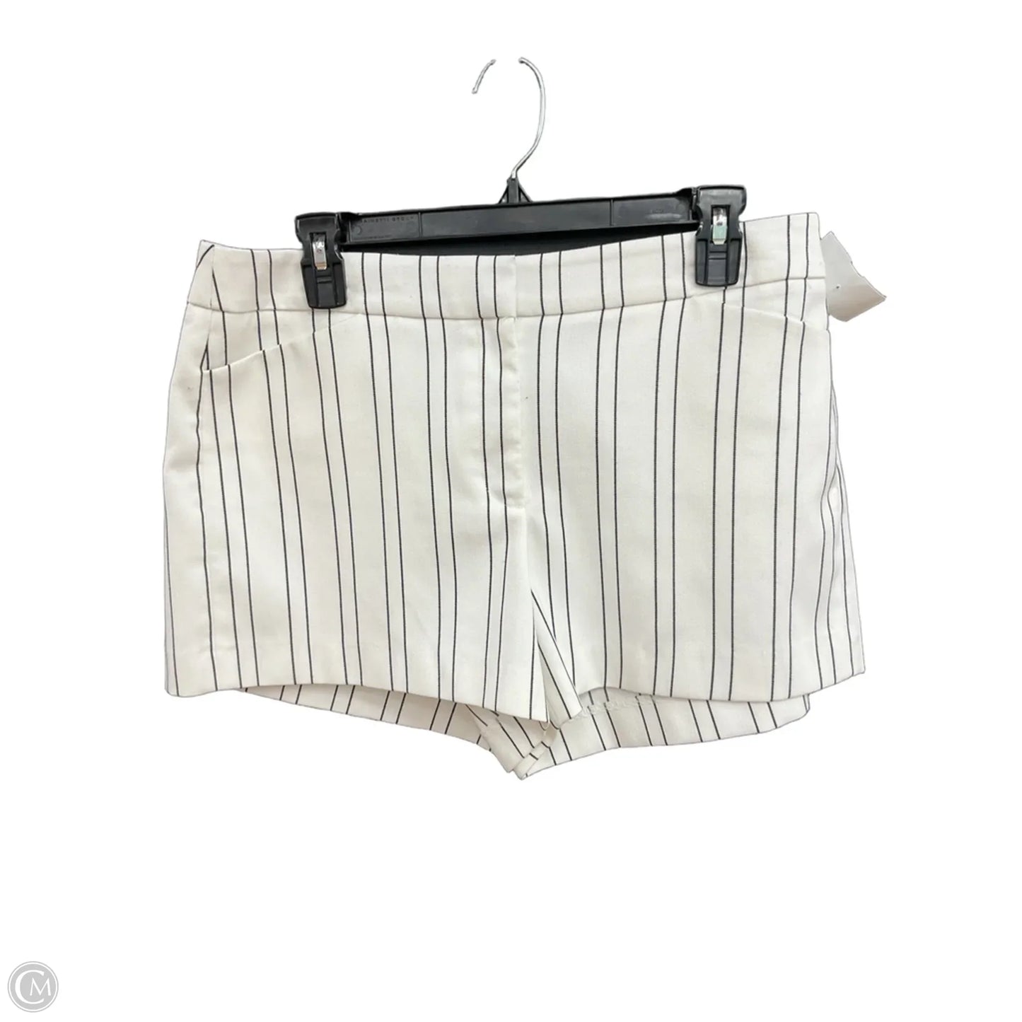Top 2pc Sleeveless By White House Black Market In Striped Pattern, Size: 12
