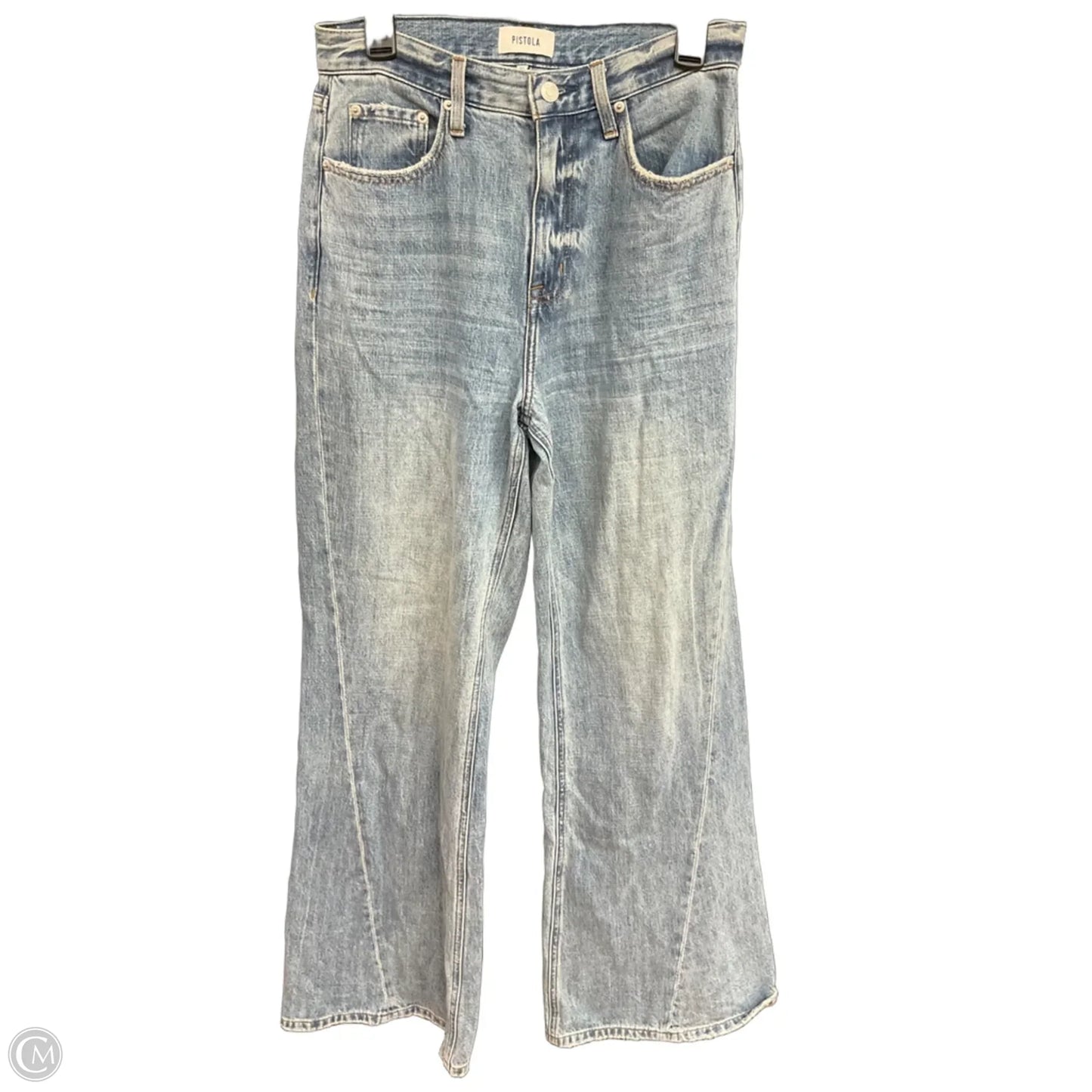 Jeans Wide Leg By Pistola In Blue, Size: 4