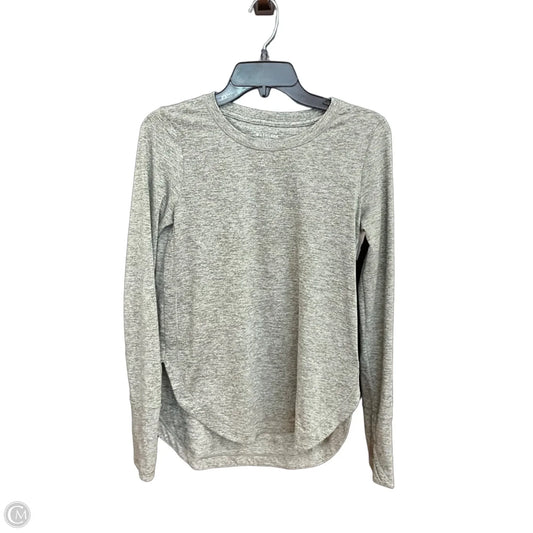 Athletic Top Long Sleeve Crewneck By Athleta In Green, Size: Xs