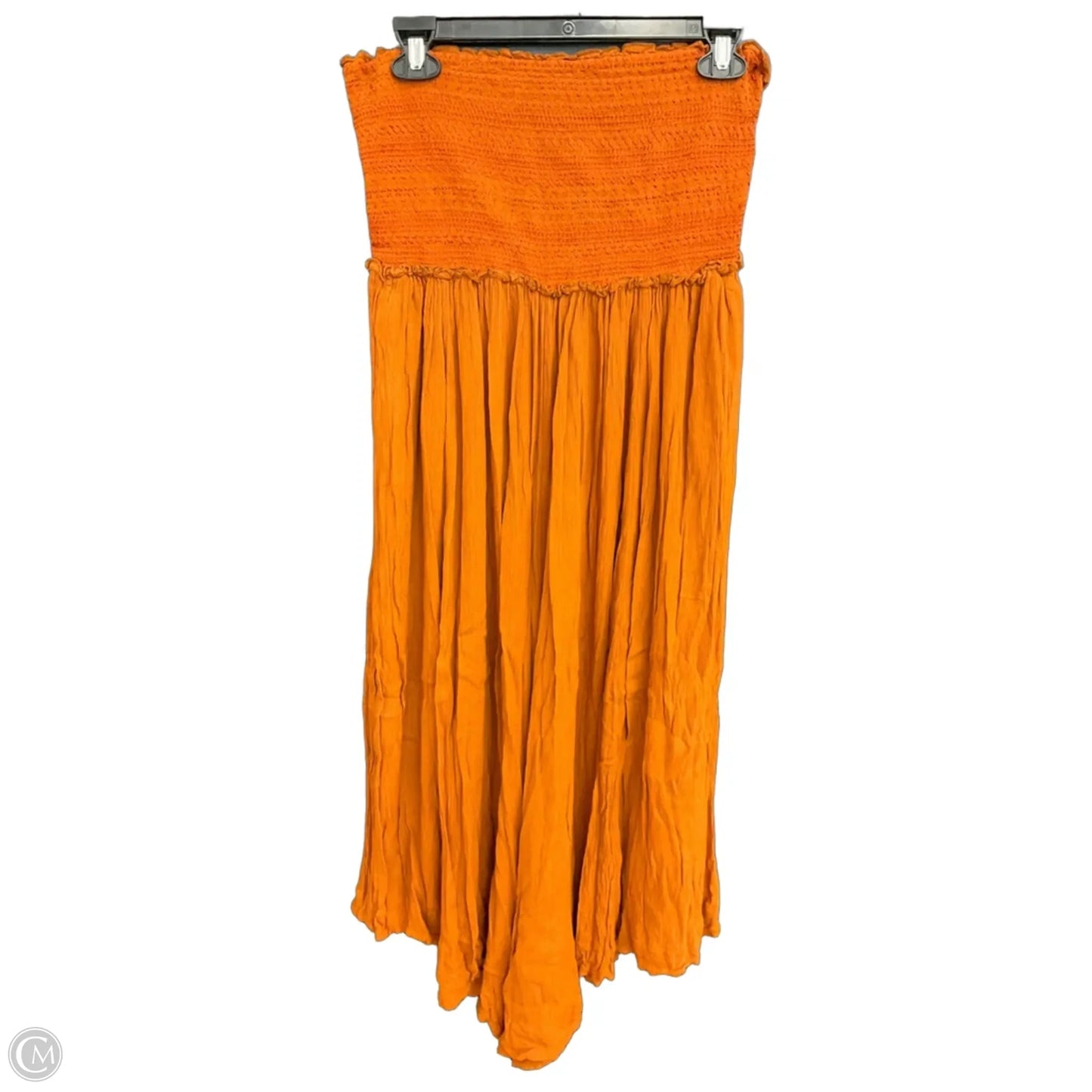 Dress Casual Maxi By Free People In Orange, Size: M