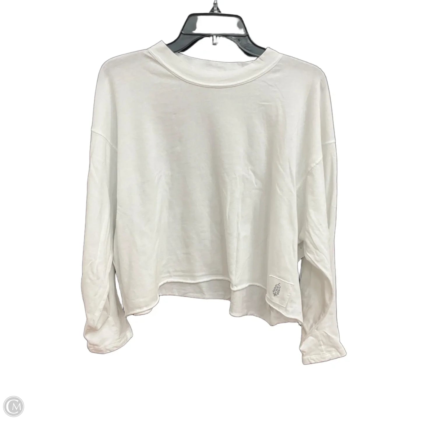 Top Long Sleeve By Free People In White, Size: Sp