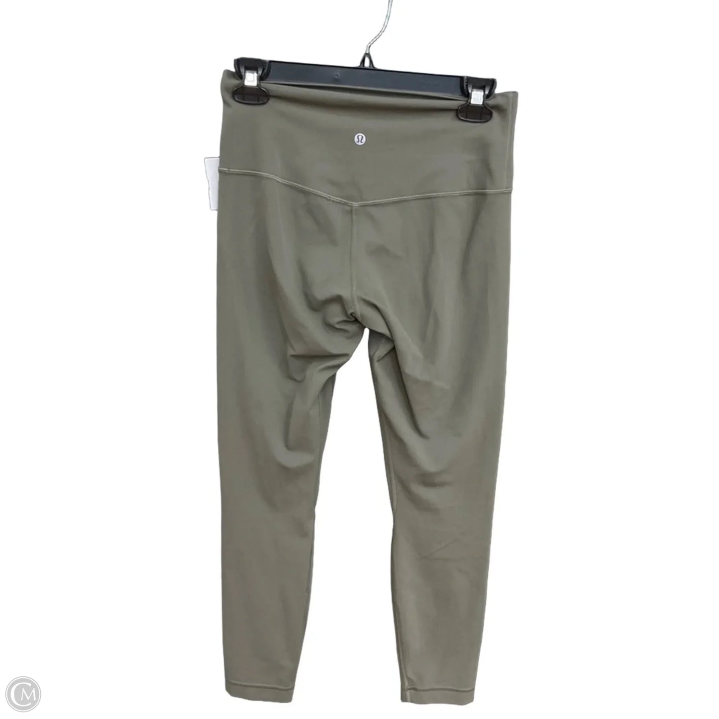 Athletic Leggings By Lululemon In Green, Size: M