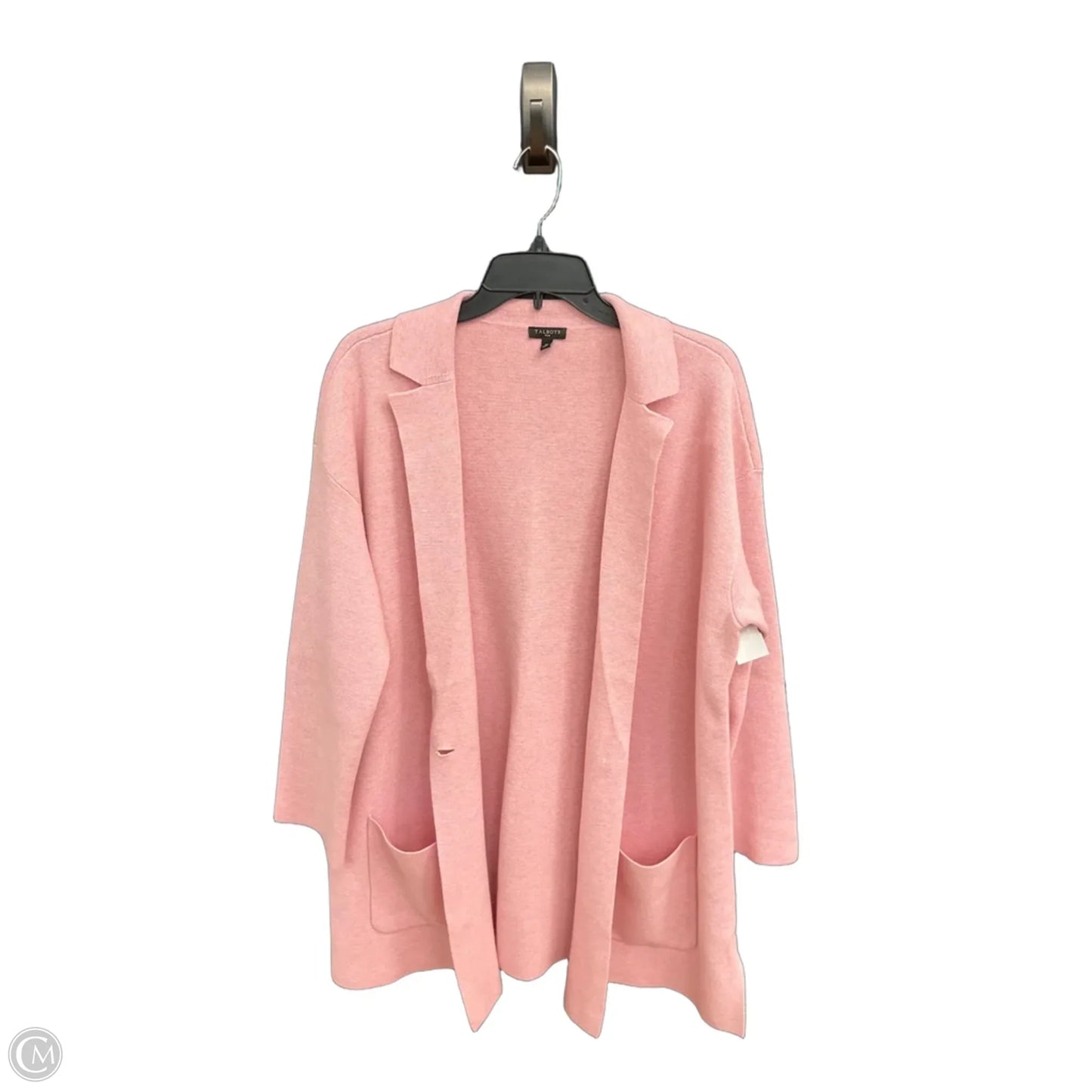 Cardigan By Talbots In Pink, Size: 1x