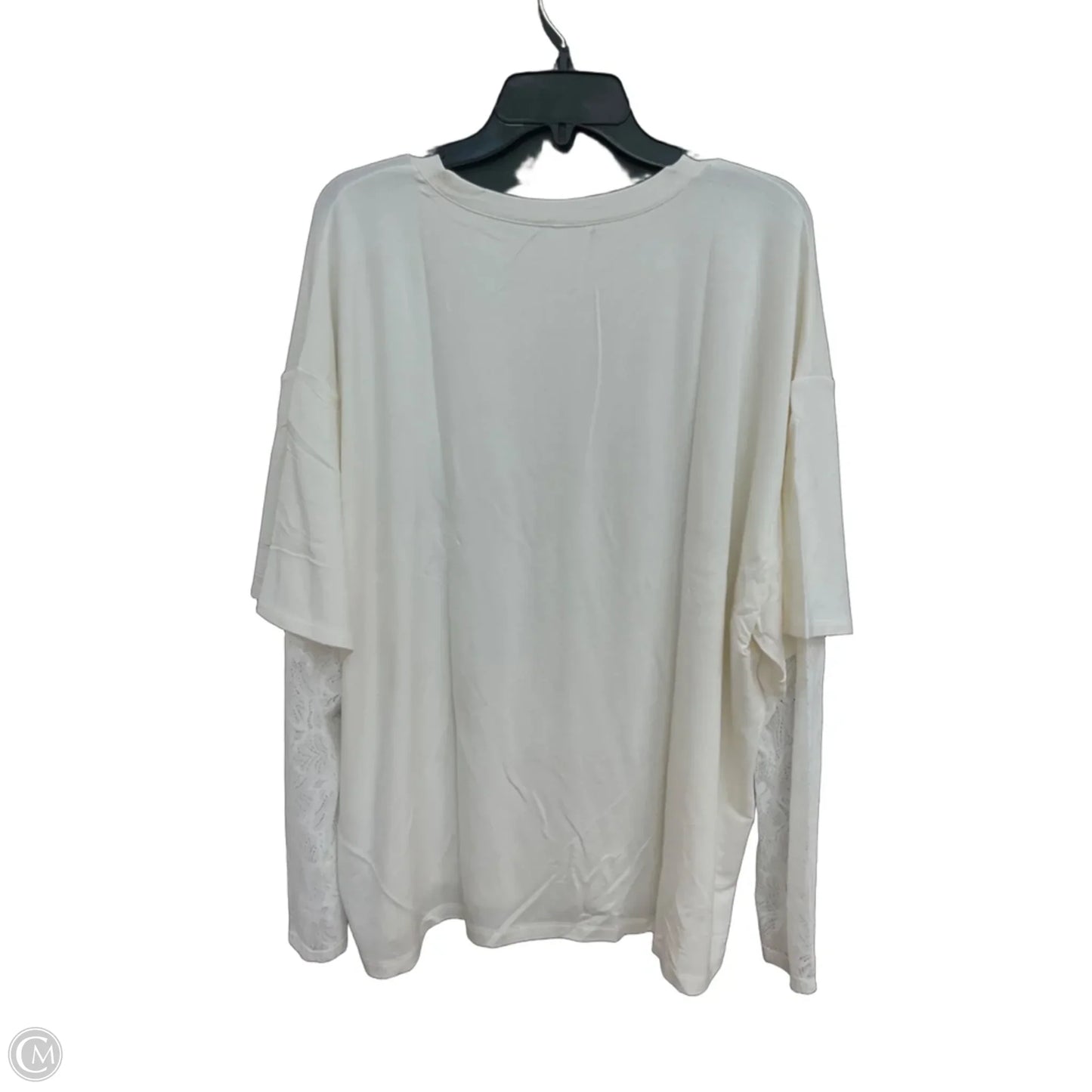 Top Long Sleeve By Halara In White, Size: Xl