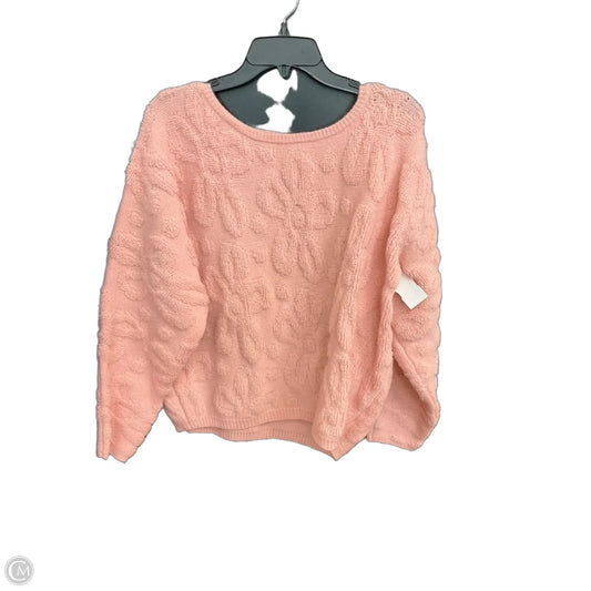 Sweater By Cyrus In Pink, Size: L