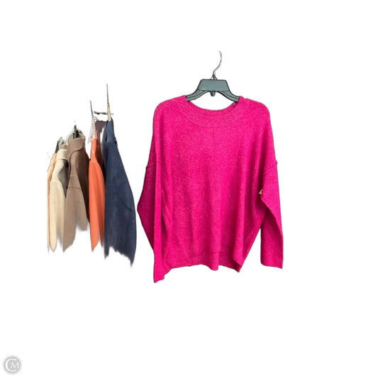 Sweater By Vince Camuto In Pink, Size: M